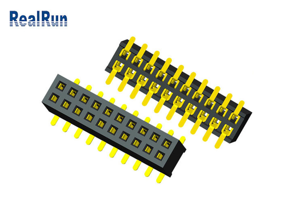 PA6T 20P Female Header Connector UL94V-0 U Terminal PCB Board To Board Connectors