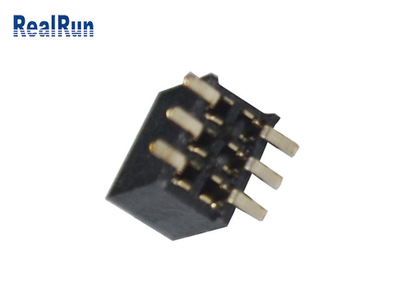 ISO9001 Female Header Connector 1.27mm PCB Surface Mount Board To Board Connector