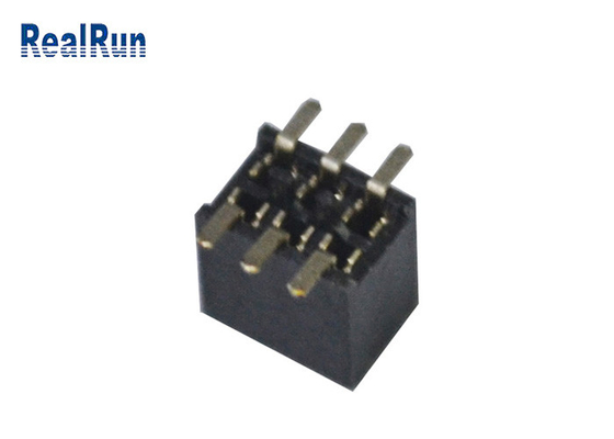 ISO9001 Female Header Connector 1.27mm PCB Surface Mount Board To Board Connector