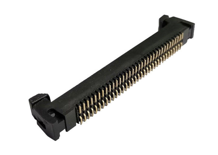 1.27 Mm Pin Header 68 Pin SMT Type Trough Hole Right Angle Header Connector