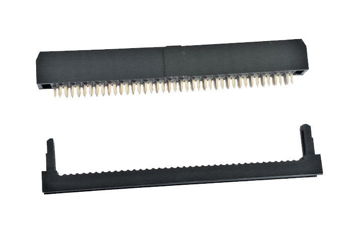 IDC 40 Pin Connector Wire To Board IDC Socket Connector Phosphor Bronze Contact