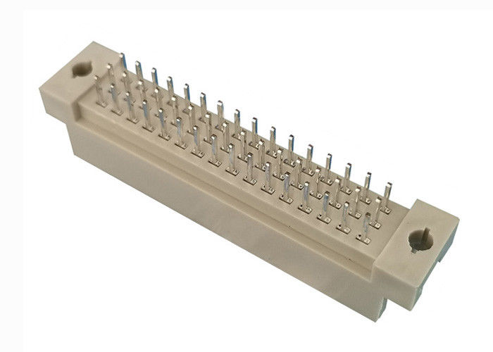 Three Row Male DIN 41612 Connector Right Angle Type 3x16 Pin Header Fireproof