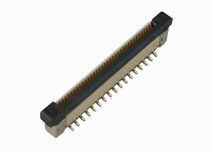 High Speed SMT Flex Ribbon Cable Connector , 34 Pin FPC Connector 0.5mm