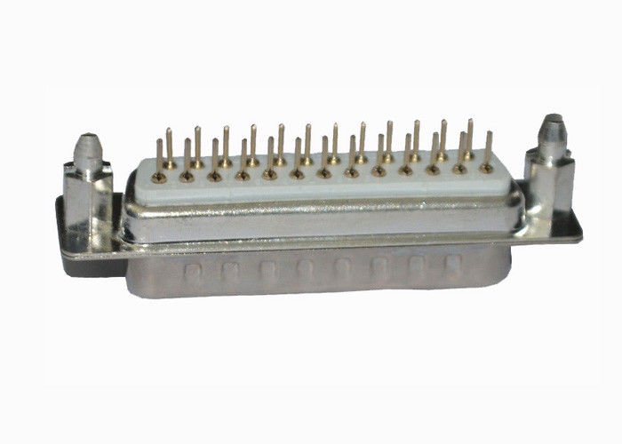 Copper Alloy DB D SUB Connector  25 Pin Double Row 3.0A Rated Current