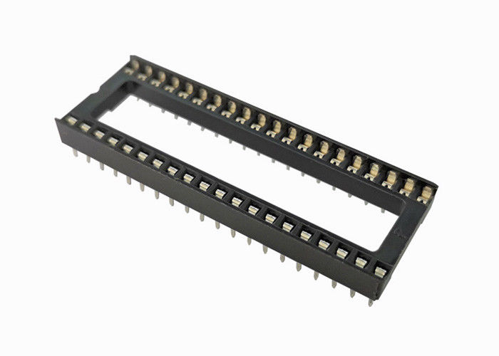 2.54mm Surface Mount Dip Socket DIP Square Pin Header Row Of Pitch 7.62mm