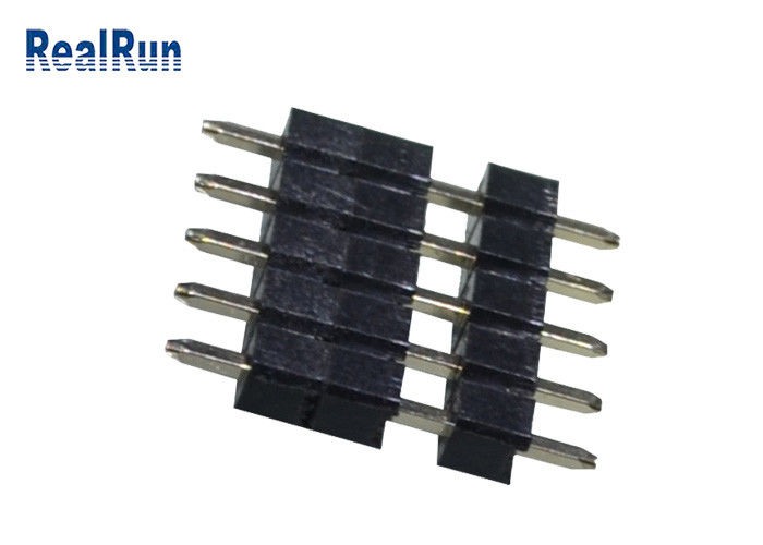 5P Brass Plastic THT Pcb Solder Connector Straight Dip Pin Header PBT LCP