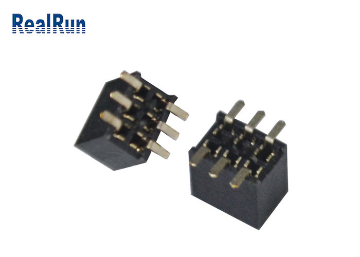 ISO9001 Female Header Connector 1.27mm PCB Surface Mount Board To Board Connector