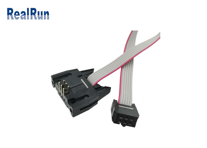 2x3P IDC Header IDC Flat Cable IDC Male Female Connectors Wire Harness Cable