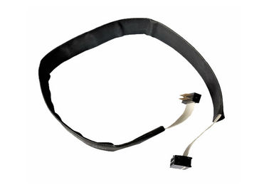 Gold Over Nickel IDC Flat Cable Assembly , Dual Row Computer Ribbon Cable