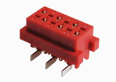 Female Header IDC Connector1.27mm Wire To Board 6 Pin Press Cable Type